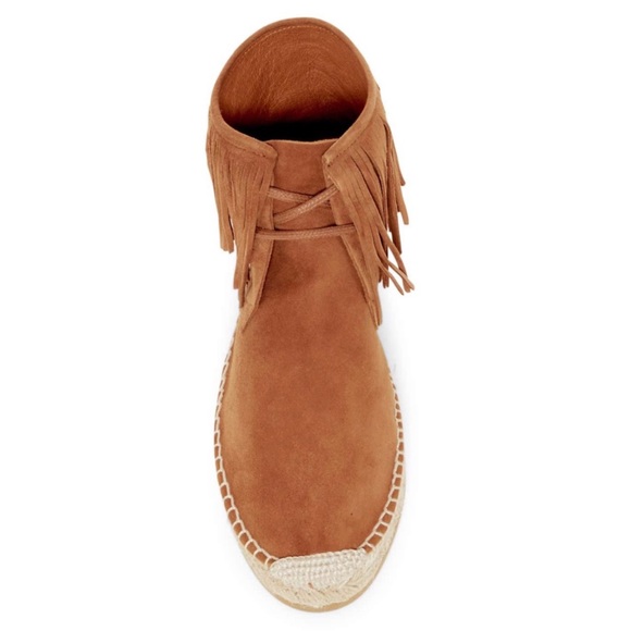 🔥⬇️ NWOT Miista Maya Fringe Espadrille Boot - Picture 6 of 12